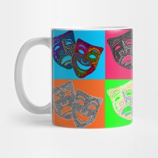 Comedy & Tragedy Masks Mug